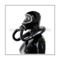 Preview: Deluxe MSA-AUER gasmask-zipperhood-system SMELLBAG-3S with neckrespirator-rubbersmell-bag-set